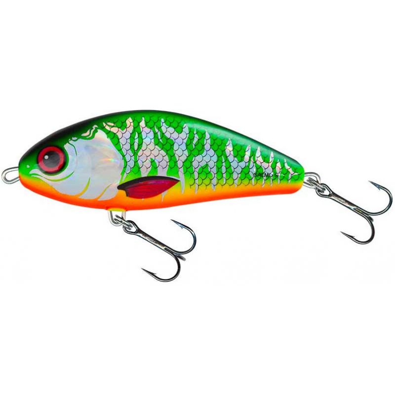 WOBLER SALMO FATSO 10cm 48g HOLO TIGER PŁYWAJĄCY