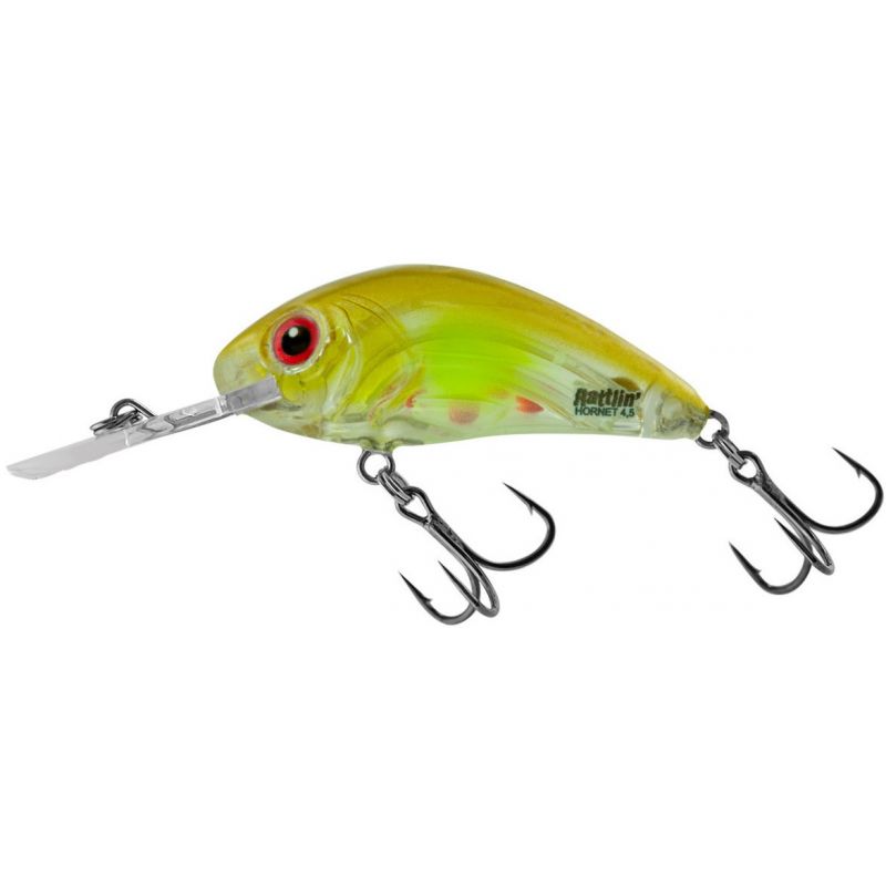 WOBLER SALMO RATTLIN HORNET CLEAR AYU 5,5cm PŁYWAJ