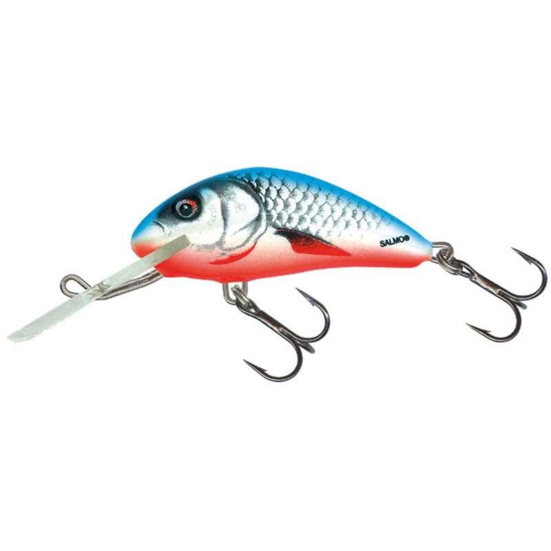 WOBLER SALMO H4S HORNET DACE BLUE 4cm TONĄCY