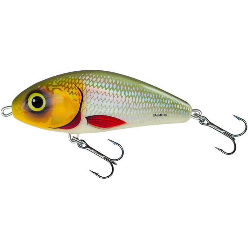 WOBLER SALMO FATSO 10cm 52g HOLO SILVER TONĄCY