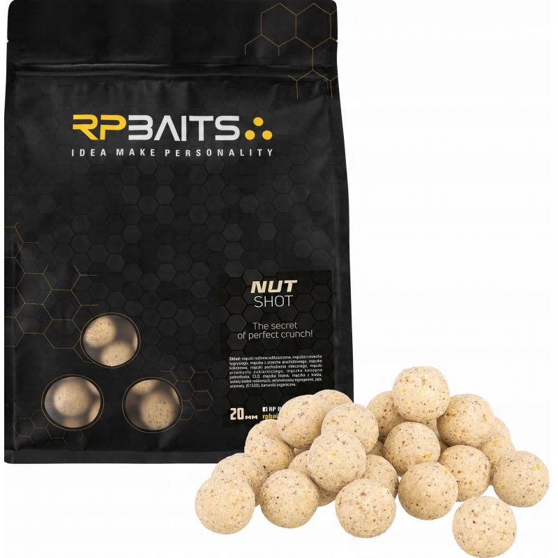 KULKI ZANĘTOWE RP BAITS PREMIUM NUTSHOT 20mm 800g