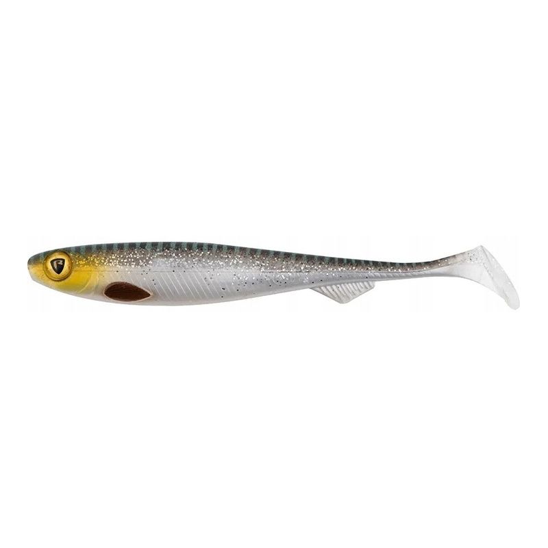 GUMA FOX RAGE SLICK SHAD 11cm SILVER HALO 