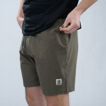 SPODENKI NASH MAKE IT BADGE SHORTS GREEN XXXL 3XL