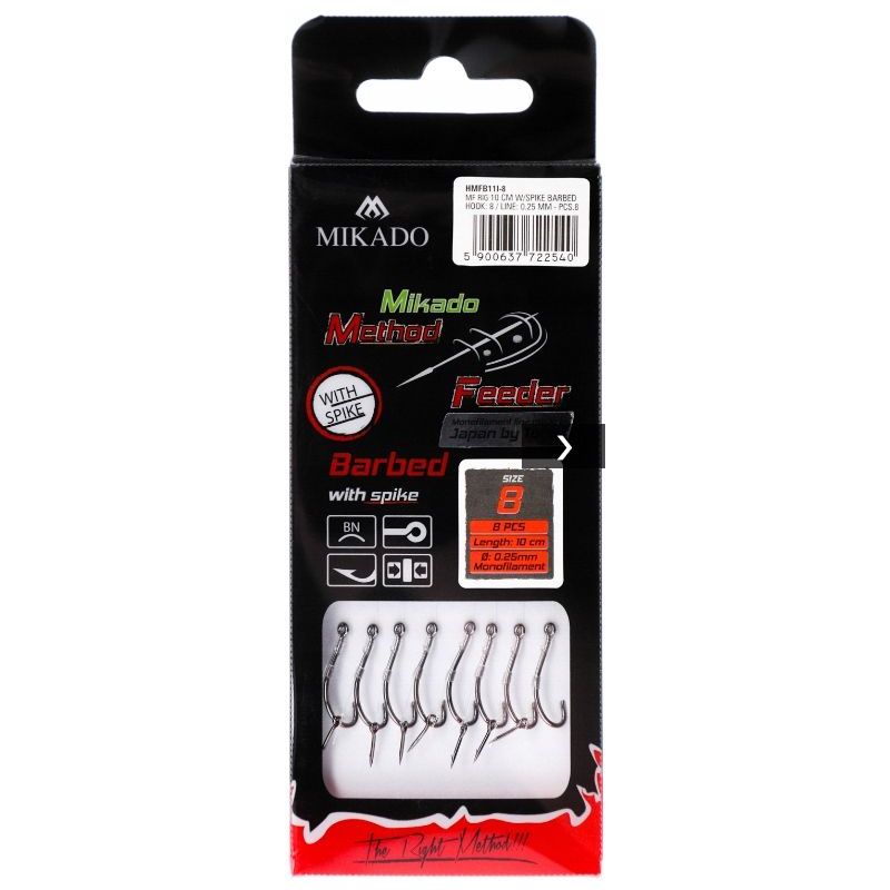 HACZYKI MIKADO METHOD FEEDER ŻYŁKA 0,28 Z IGŁĄ 4