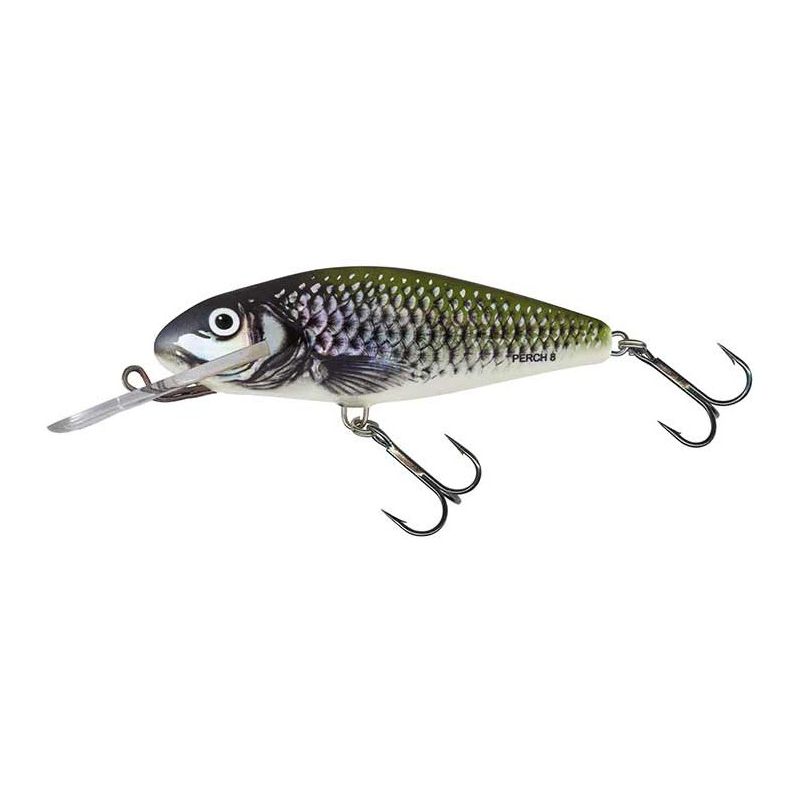 WOBLER SALMO PERCH PH8F 8cm 12g HOLO BLEAK PŁYWAJĄ