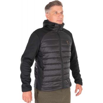 KURTKA FOX COLLECTION HYBRID BLACK ORANGE ROZM XXL