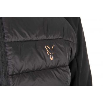 KURTKA FOX COLLECTION HYBRID BLACK ORANGE ROZM L