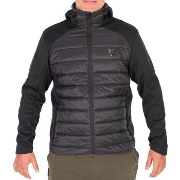 KURTKA FOX COLLECTION HYBRID BLACK ORANGE ROZM M