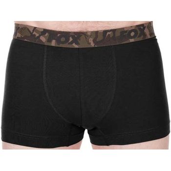 BOKSERKI FOX BOXER SHORTS KHAKI BLACK ROZM L 2 SZT