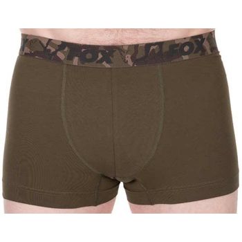BOKSERKI FOX BOXER SHORTS KHAKI BLACK ROZM L 2 SZT