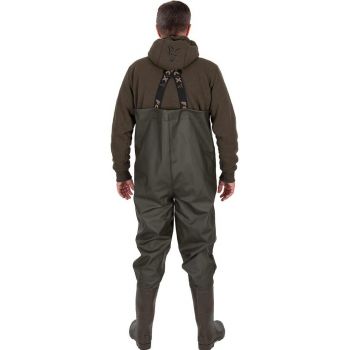 WODERY FOX KHAKI ROZM 42 SPODNIOBUTY WĘDKARSKIE