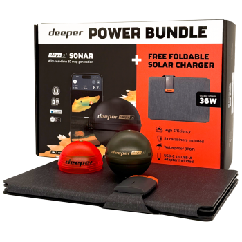 ECHOSONDA DEEPER SMART SONAR CHIRP +3 PANEL SOLARN