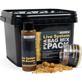 ZESTAW CC MOORE LIVE SYSTEM PVA BAG MIX PACK