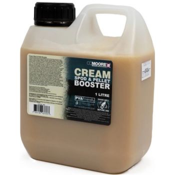 BOOSTER CC MOORE CREAM SPOD & PELLET 1L NEW