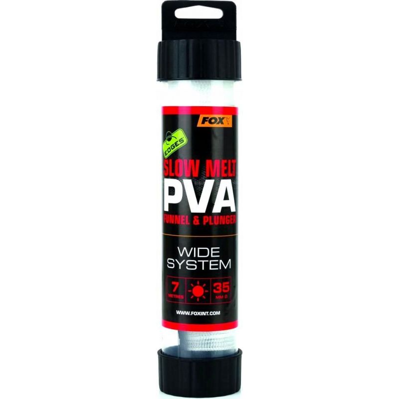 TUNEL FOX SIATKA PVA SLOW MELT 25mm 7m UBIJAK