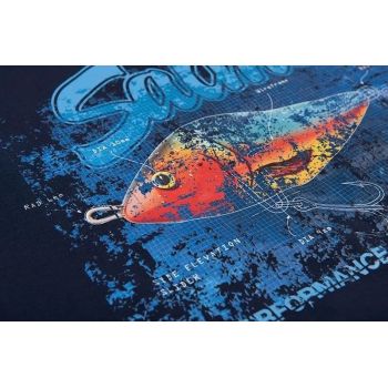 T-SHIRT SALMO SLIDER TEE SMALL KOSZULKA
