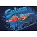 T-SHIRT SALMO SLIDER TEE SMALL KOSZULKA