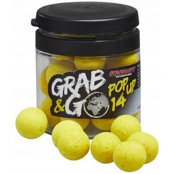 KULKI STARBAITS GRAB & GO POP UP 14mm BANANA CREAM