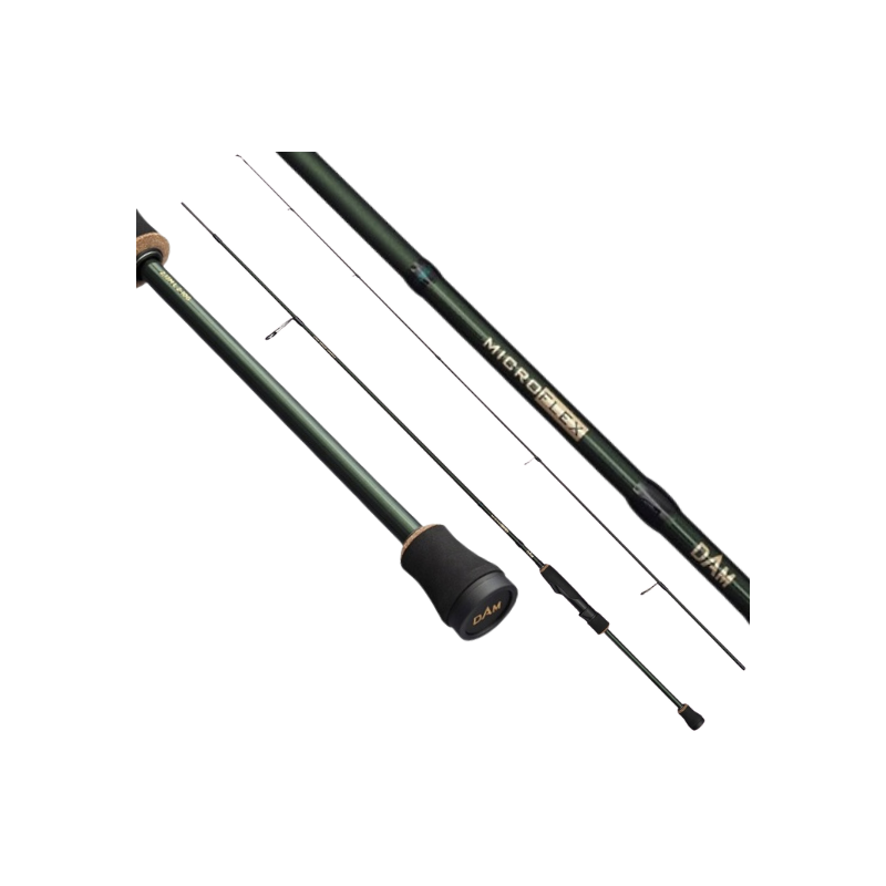WĘDKA DAM MICROFLEX 2 632SUL 1,90m 0,5-3,5g SPINN