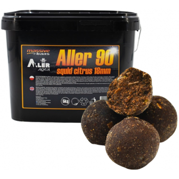 KULKI MASSIVE BAITS ALLER 90 SQUID CITRUS 18mm 5kg