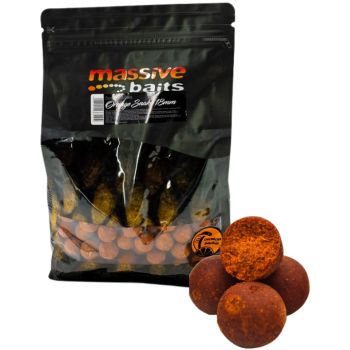 KULKI MASSIVE BAITS ORANGE SNAKE ROBIN ORANGE 18mm