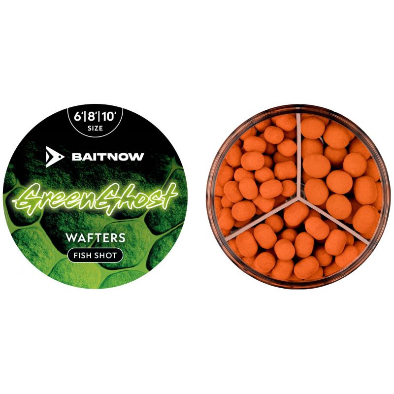 WAFTERS BAITNOW GREEN GHOST SMAK RYBNY 6/8/10mm