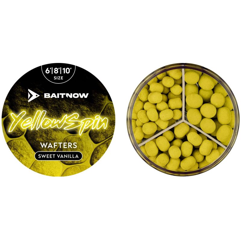 WAFTERS BAITNOW YELLOW SPIN SŁODKA WANILIA 6/8/10