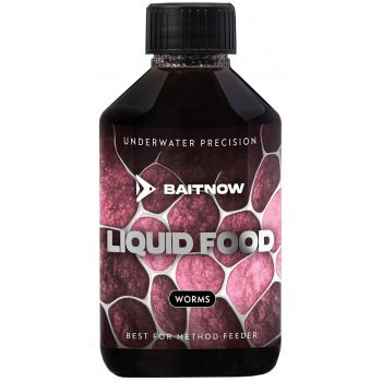 LIQUID BAITNOW METHOD FEEDER FOOD WORMS 250ml