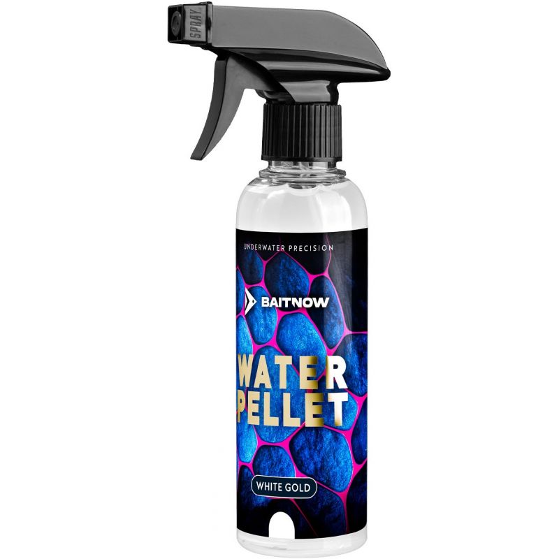LIQUID BAITNOW M FEEDER WATER PELLET WHITE GOLD 