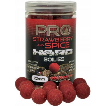 KULKI STARBAITS HARD STRAWBERRY SPICE 20mm 200g