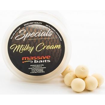 KULKI MASSIVE BAITS POP UPS MILKY CREAM 14mm 200ml