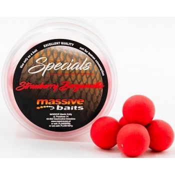 KULKI MASSIVE POP UPS STRAWBERRY BERGAMOTTA 18mm