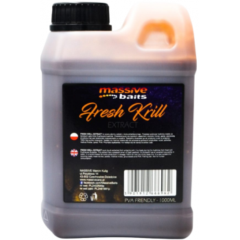 LIQUID ZALEWA MASSIVE BAITS FRESH KRILL EXTRACT 1L