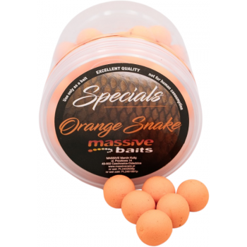 KULKI MASSIVE BAITS POP UPS ORANGE SNAKE 14mm 200m