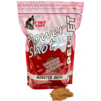 PELLET BANDIT CARP POWER SHOT 2mm MONSTER DEVIL 1k