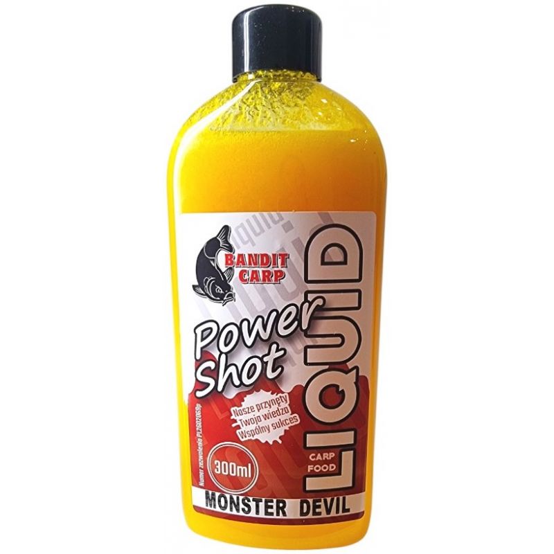 LIQUID BANDIT CARP POWER SHOT 300ml MONSTER DEVIL