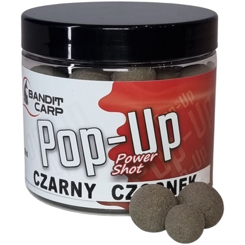 KULKI BANDIT POWER SHOT POP UP 10/16 CZARNY CZOSNE