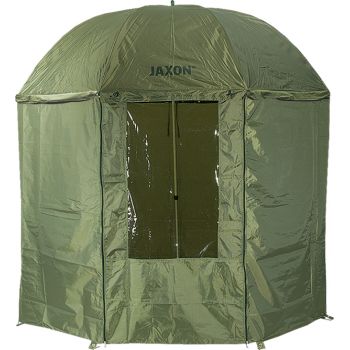PARASOL JAXON ZAMYKANY Z OSŁONĄ 250cm 2,5m NAMIOT
