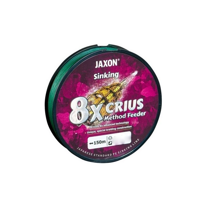 PLECIONKA JAXON CRIUS 8X FEEDER SINKING 0,10mm 150