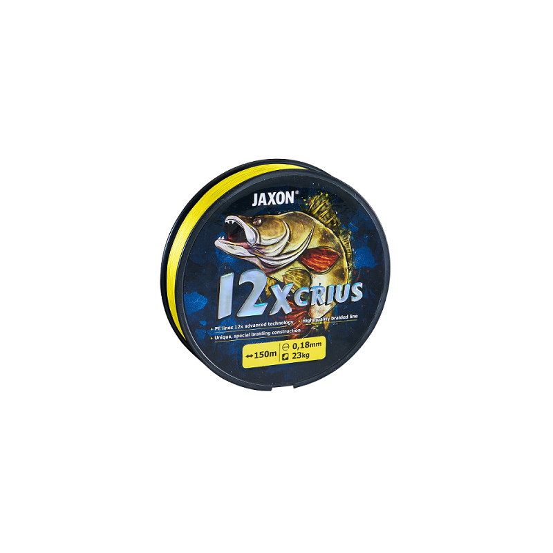PLECIONKA JAXON CRIUS 12X FLUO 0,16mm 150m