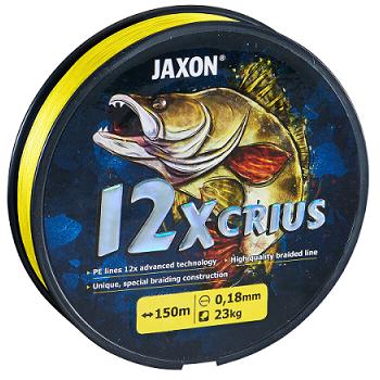 PLECIONKA JAXON CRIUS 12X FLUO 0,14mm 150m