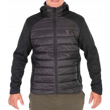 KURTKA FOX COLLECTION HYBRID BLACK ORANGE ROZM S