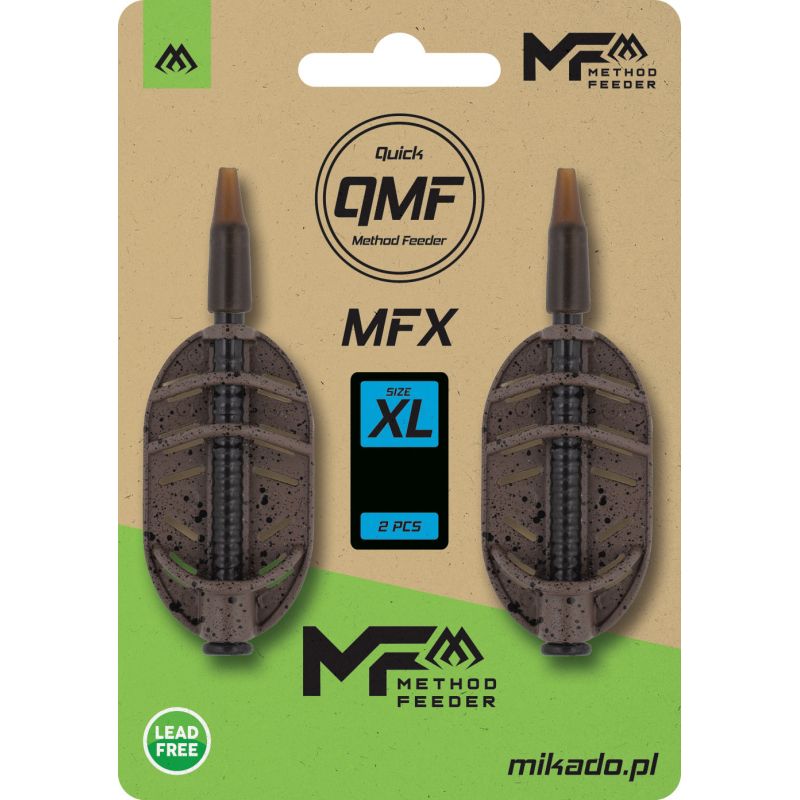ZESTAW KOSZYCZEK MIKADO METHOD MFX QMF XL 20g 2szt
