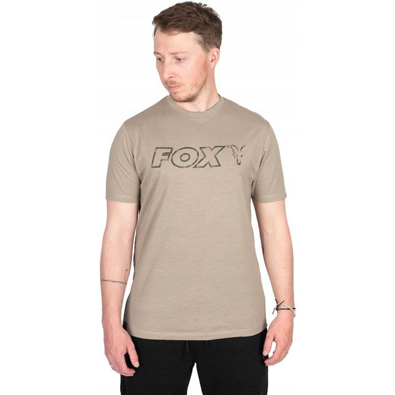 KOSZULKA T-SHIRT FOX LTD LW KHAKI MARL ROZMIAR XXL