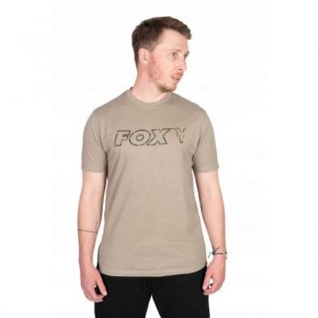 KOSZULKA T-SHIRT FOX LTD LW KHAKI MARL ROZMIAR XXL
