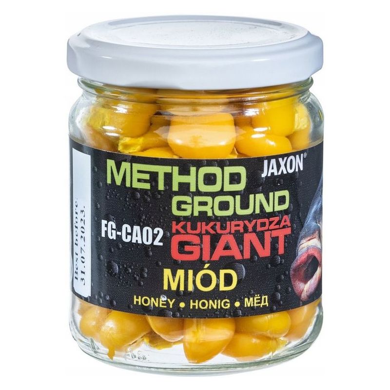 KUKURYDZA JAXON GIGANT METHOD GROUND 125g MIÓD