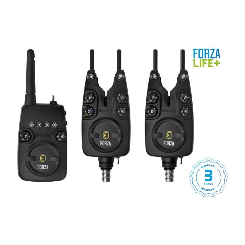 ZESTAW SYGNALIZATORÓW DELPHIN FORZA LIFE+ 2+1