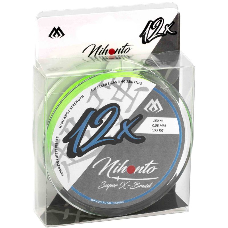 PLECIONKA MIKADO NIHONTO X-BRAID 12X 0,08mm 150m