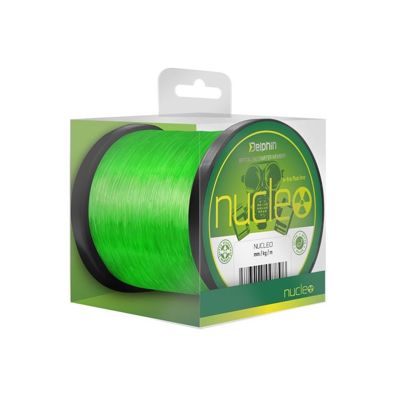 ŻYŁKA DELPHIN NUCLEO FLUO ZIELONY 0,30mm 600m