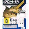 HACZYKI Z PRZYPONEM OWNER RL340 CHINTA 4 0.22mm